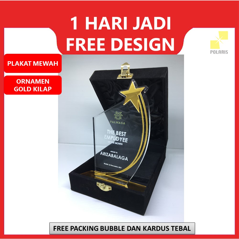 PLAKAT AKRILIK MEWAH EDITION+BOX TROPHY AKRILIK-KADO WISUDA/ANNIVERSARY/WEDDING/BIRTHDAY-VANDEL ACRYLIC PIALA PENGHARGAAN-PLAKAT AKRILIK CUSTOM HADIAH ULANG TAHUN/PERNIKAHAN/KELULUSAN