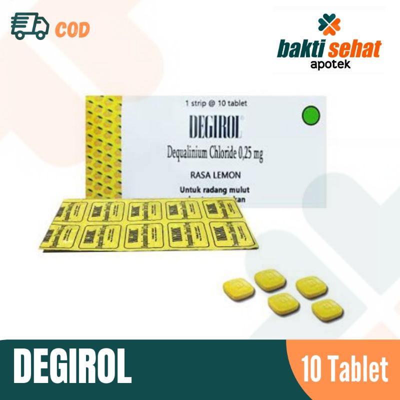 DEGIROL ISI 10 TABLET || DEGIROL TABLET HISAP