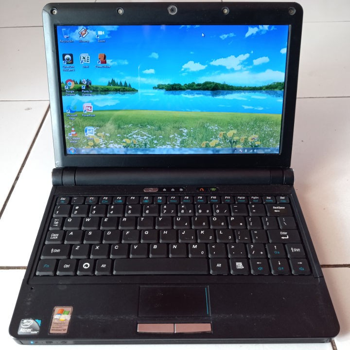 Lenovo 4333-2WU Hitam RAM 2GB Netbook Mini Second Bekas Murah Notebook