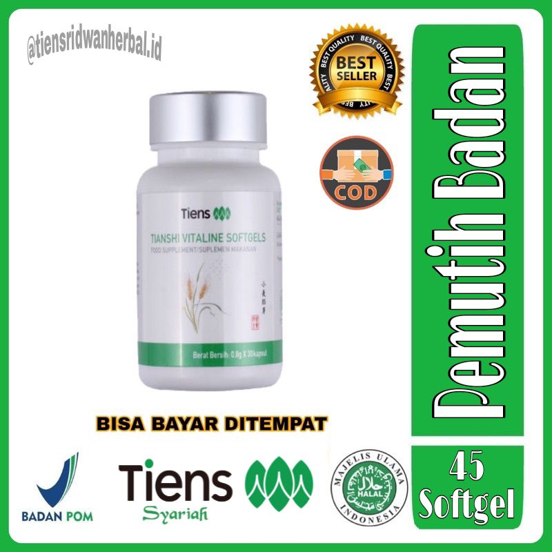 Vitaline Tiens Original - Pemutih Badam Tiens