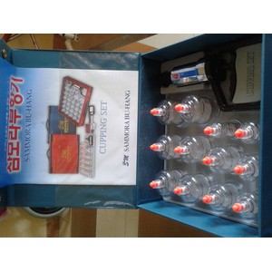 Alat Bekam Sammora 12 Kop / Alat Bekam Samora Biru