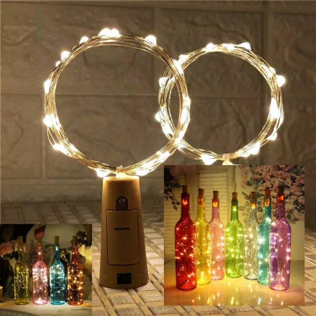 Lampu hias Led tutup botol 2 meter