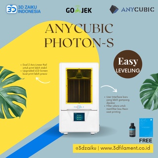 3D Printer New Anycubic Photon-S DLP UV LED 405nm Resin Light Cure HD