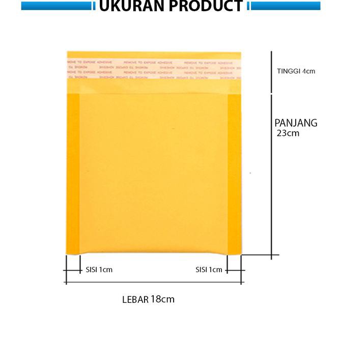 Amplop Packing Bubble Wrap 18*23 cm Envelope Packaging Termurah PROMO SPECIAL