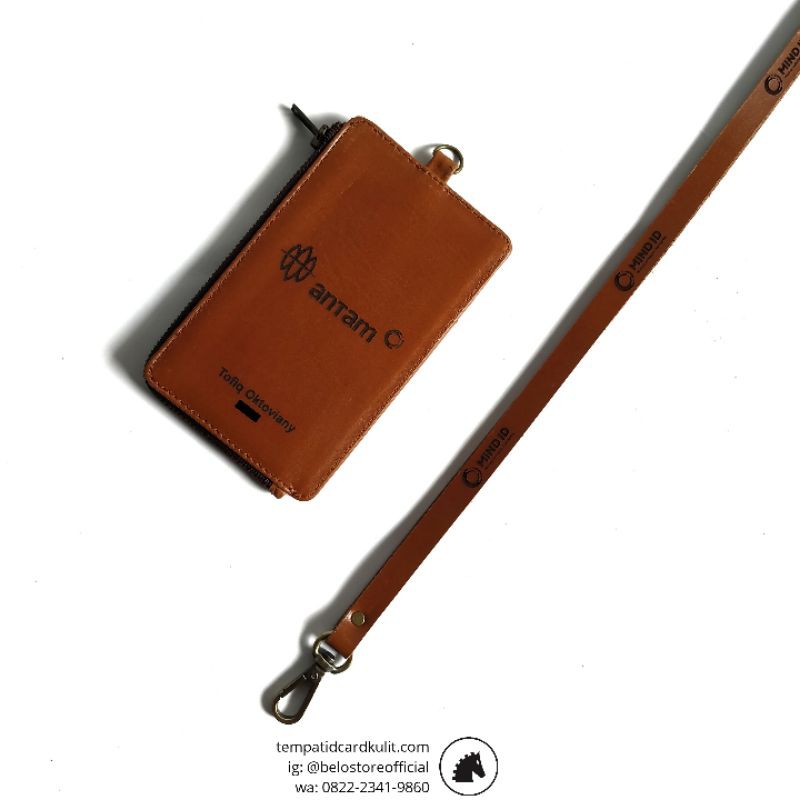 

ID Card Name Tag Holder Kulit Pekanbaru