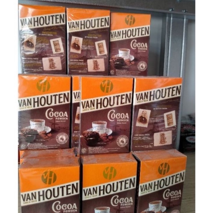 

COCOA VANHOUTEN COCOA POWDER COKLAT BUBUK VAN HOUTEN KEMASAN TERBARU