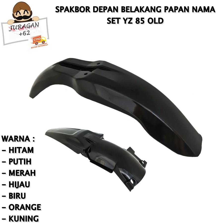 SPAKBOR SET DEPAN BELAKANG YZ 85 OLD MOTOR CROSS TRAIL YAMAHA YZ85 OLD