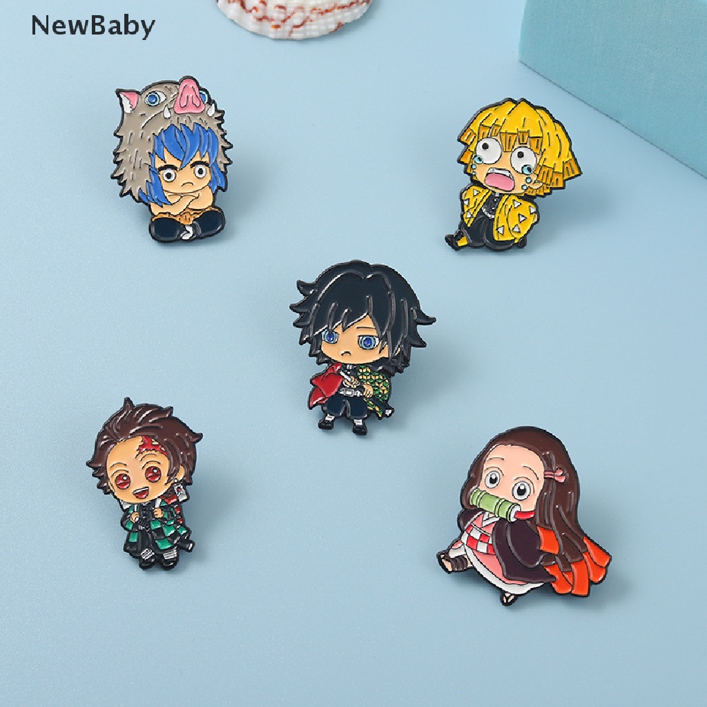 Bros Pin Enamel Bentuk Kartun Anime Untuk Aksesoris Fashion