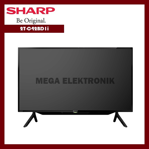 SHARP 2T-C42BD1i LED TV 42 inch Digital TV - KHUSUS JABODETABEK