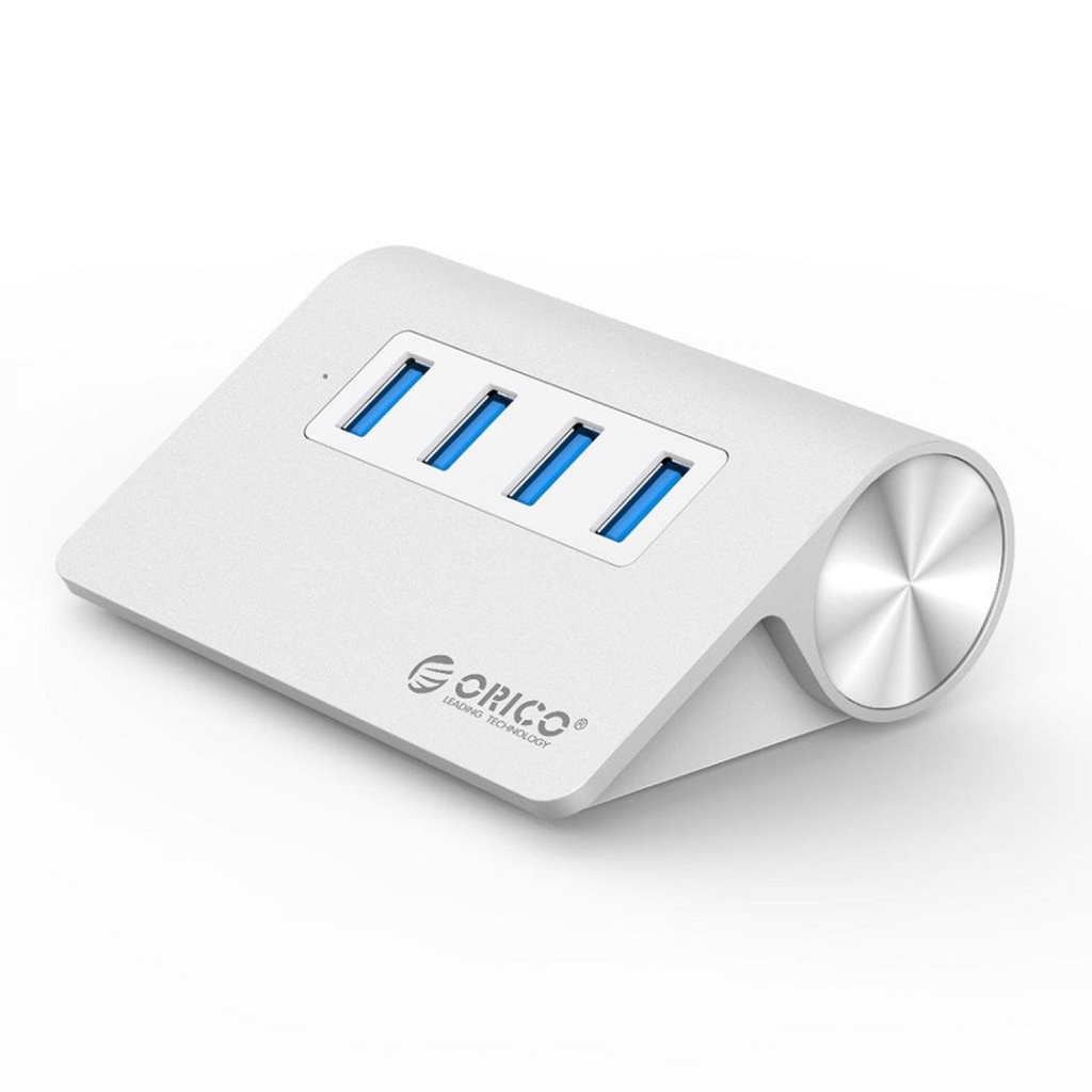 Portable Orico Aluminium USB 3.0 High Speed HUB 4 Port Travel USB HUB