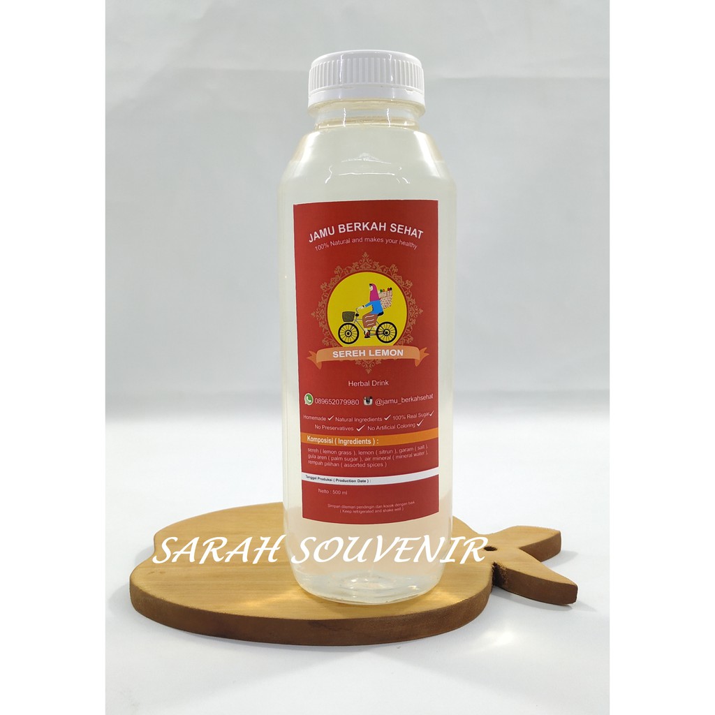 

Sereh Lemon 500 ML Jamu Berkah Sehat