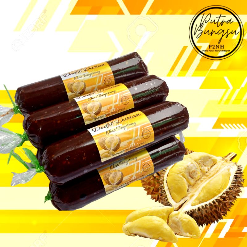 

Dodol Durian Asli Khas Tangerang 200 gr Halal