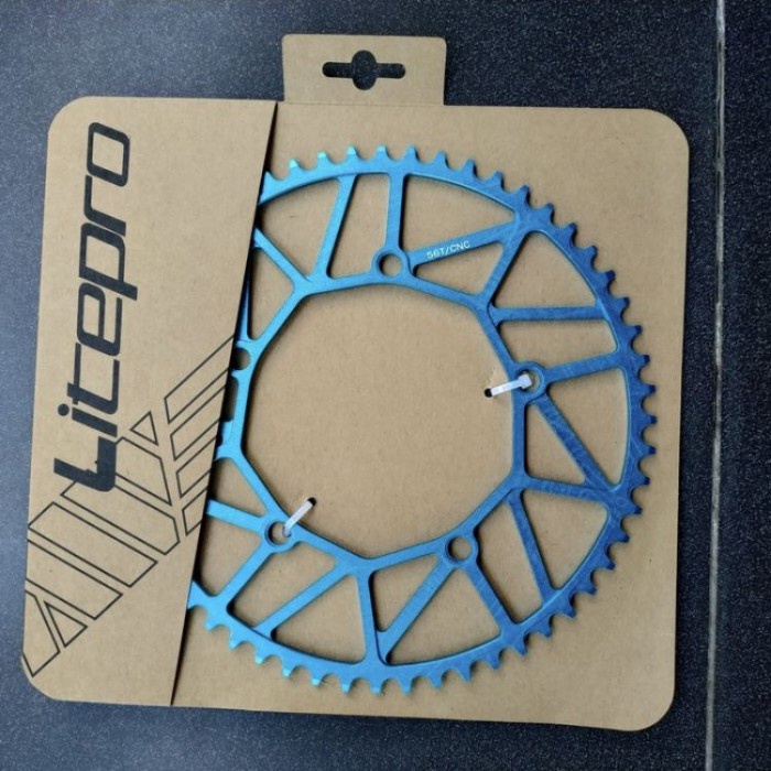 Chainring LITEPRO NARROW Wide 56T BCD 130 mm