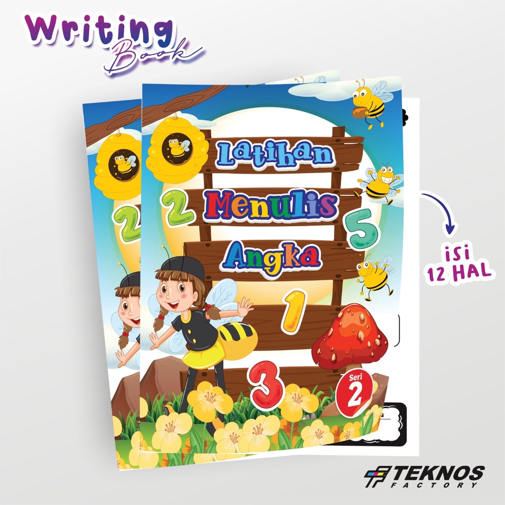

BUKU LATIHAN MENULIS ANGKA - BUKU EDUKASI ANAK WRITING BOOK SERI 2