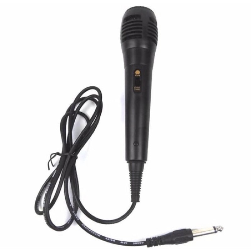 MK02- Wired Microphone Speaker Colokan Besar/ Mic Speaker Colokan Besar