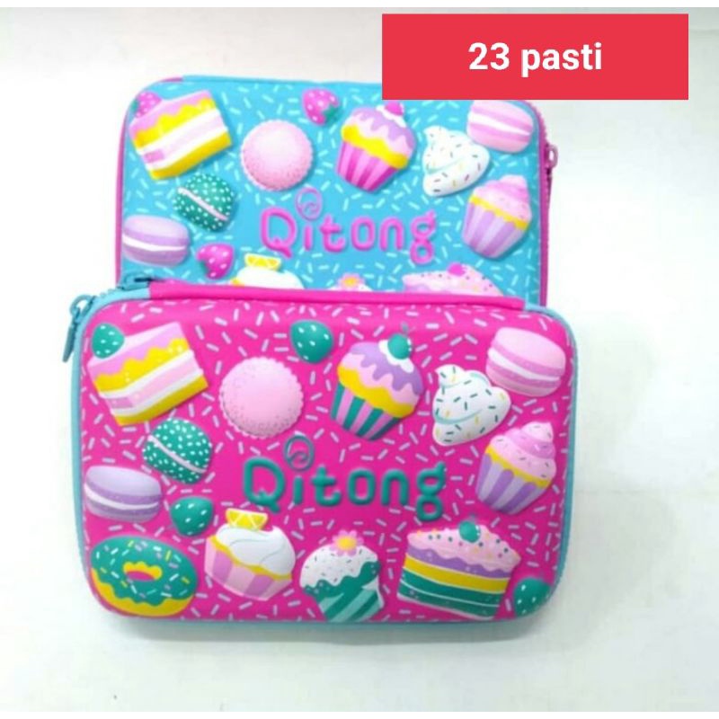 

smiggle pensil case/hard top case smiggle cup cake