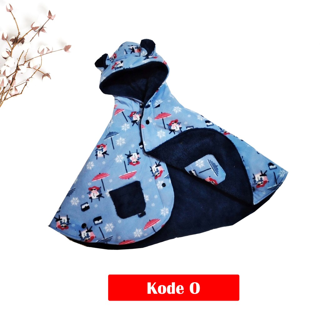 BABY CAPE Selimut Bayi Newborn-3thn Jaket Anak Bayi Murah-O