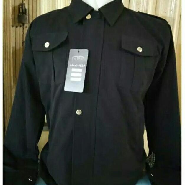 Barang Baru Jaket Almamater Hitam Polos Pria Dan Wanita Size L, Xl