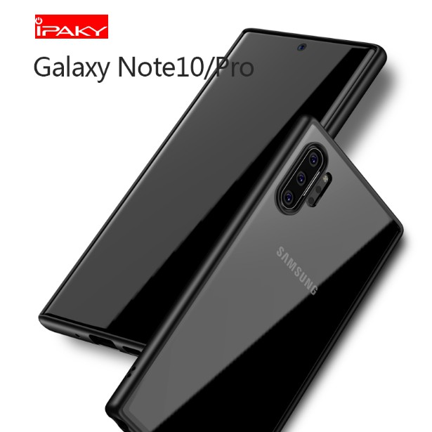 Ipaky Samsung Note 10 / Note 10 Plus - Clear Acrylic Armor Ultra Slim Case