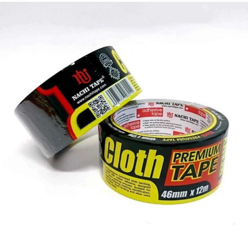 

Nachi Cloth Tape / Lakban / isolasi / selotip Kain 46 mm / 2 inchi x 12 m