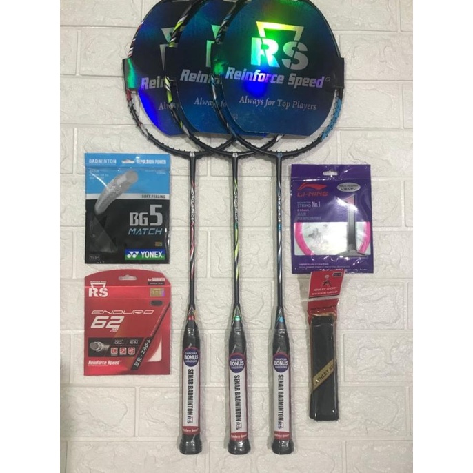 Raket Badminton Rs Iso Blade 40/41/42 Neo Ii (Free Pemasangan Senar) Roccabar