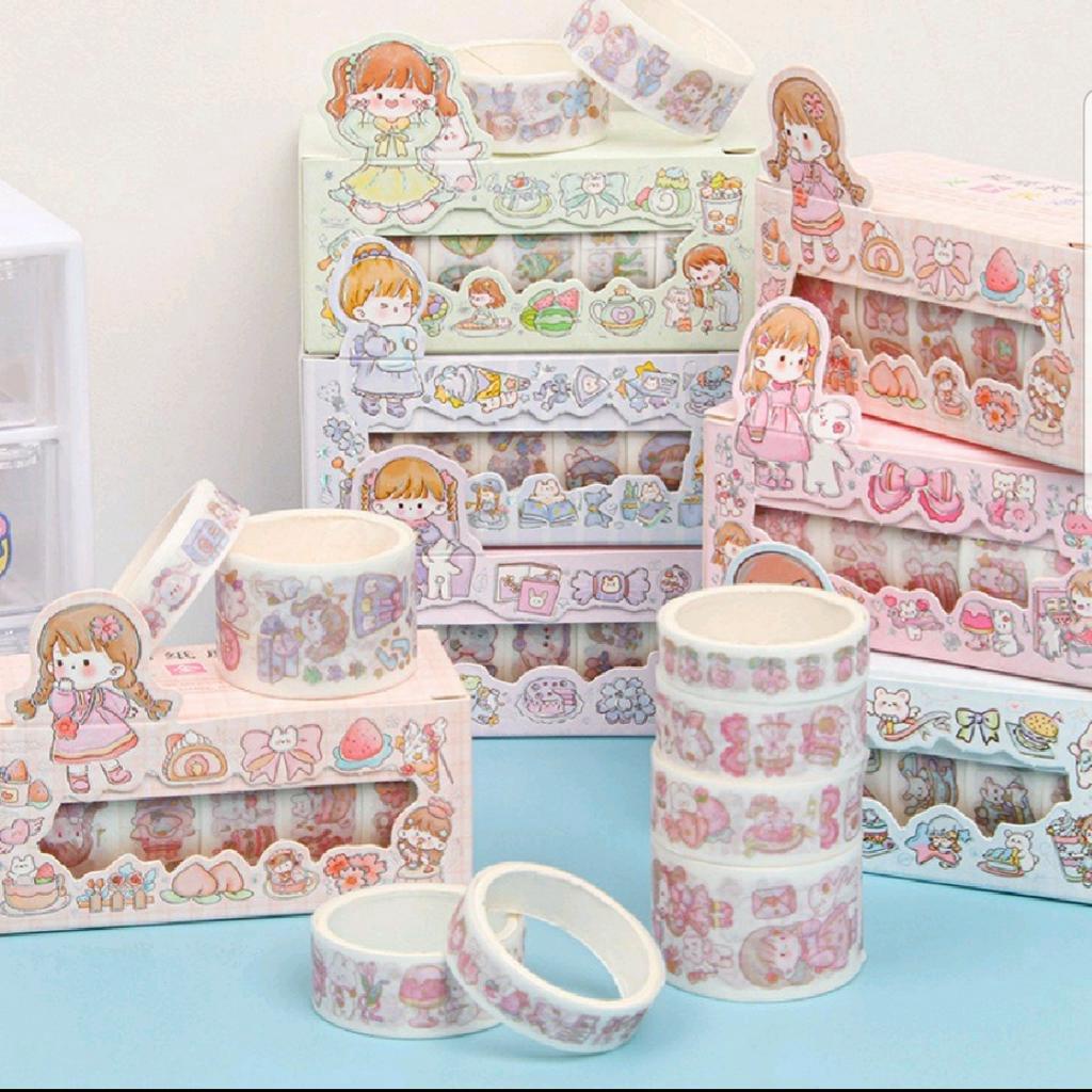 

Sticker Roll Washi Momo > Nini > Ellie | Sticker Roll Lucu | Stock Terbatas