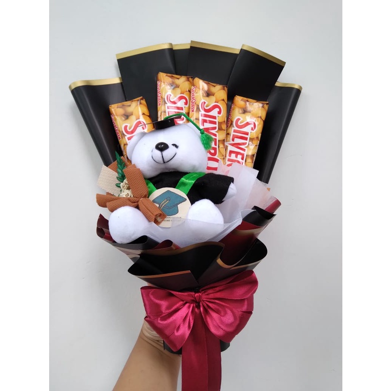 bucket snack wisuda/ulang tahun silverqueen