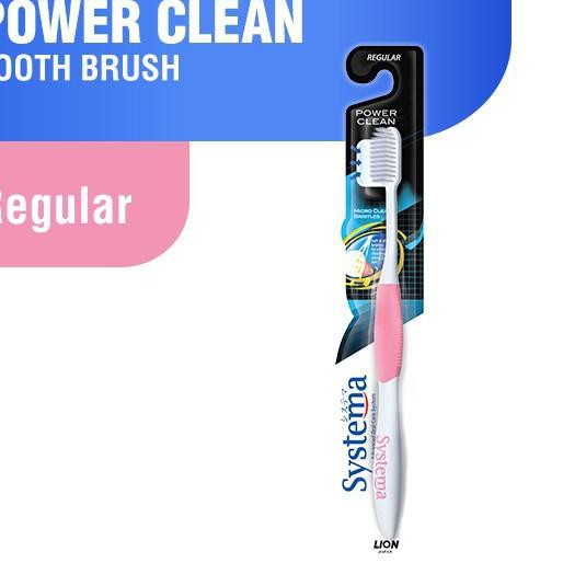 Recomended.. Systema Toothbrush Power Clean Regular Head x5