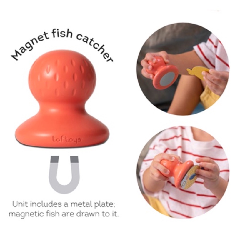 Taftoys My 1st Magnetic Fishing Game - Taf Toys Mainan Anak Bayi Sensory Motorik Ikan Ikanan Lucu Magnet