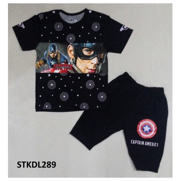 BAJU ANAK COWOK ANAK LAKI SUPERHERO IRONMAN, CAPTAIN AMERICA, SPIDERMAN