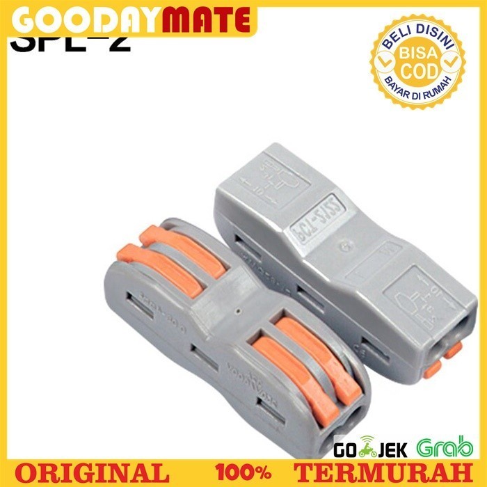 Terminal block SPL-2 tipe wago kabel blok Paralel 2 Line connector