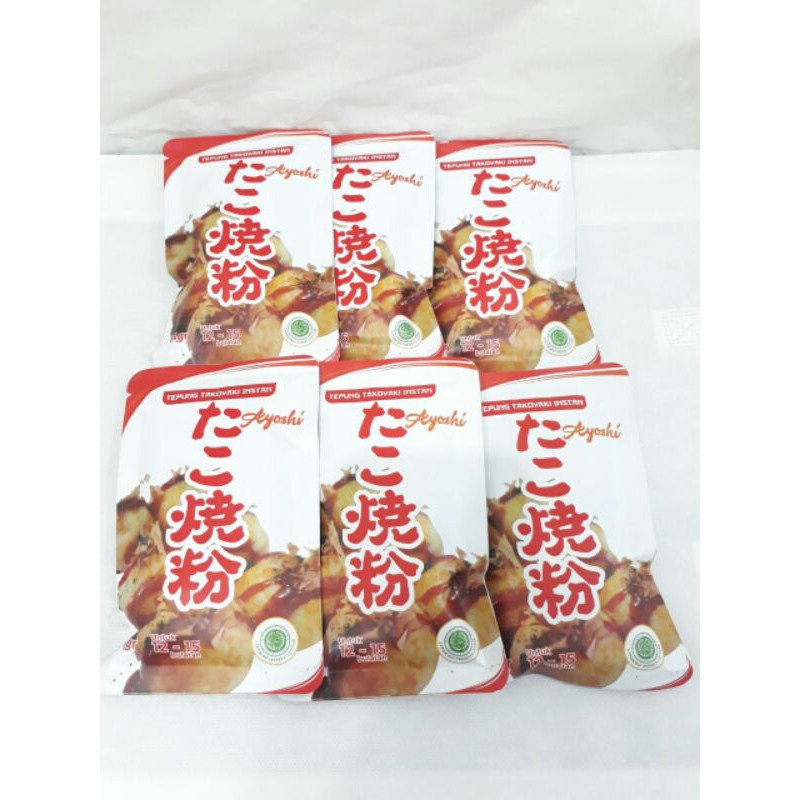 

Tepung Takoyaki Instan 500 gr Ayoshi