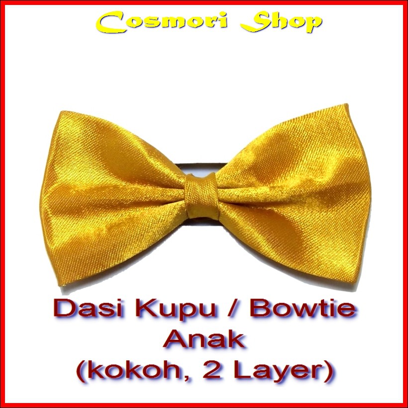 Bowtie Dasi Kupu ANAK Polos Playgroup Kupu-Kupu Hitam Balita Anak2 TK Laki Kupu2 Pesta Bridesmaid