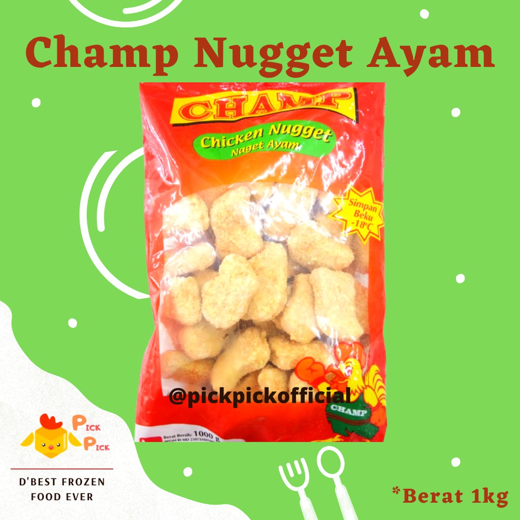 

Champ Nugget Ayam 1kg