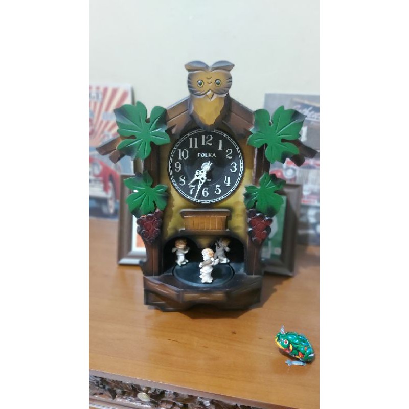 Jam Kikuk Antik Made In Japan Original