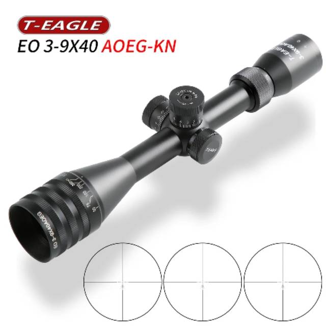 Teleskop T-Eagle 3-9x40 AOEG-KN Teleskop Riflescope T-Eagle EO 3-9x40 AOEG KN