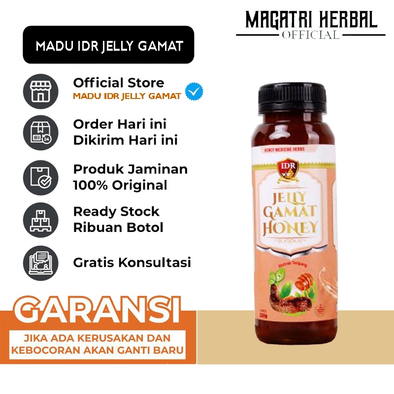 IDR Madu Jelly Gamat - Ahlinya Mengatasi Berbagai Penyakit