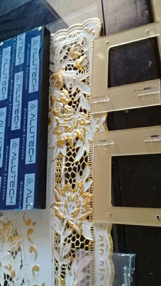 Lamphood 30cm + Kaki Acrylic