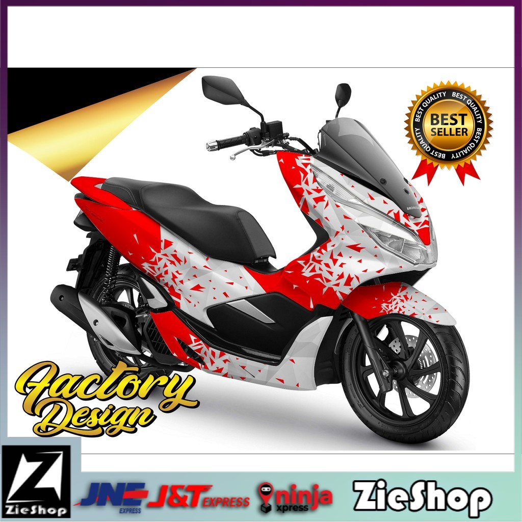 Decal motor pcx full body Striping pcx full variasi Stiker motor variasi