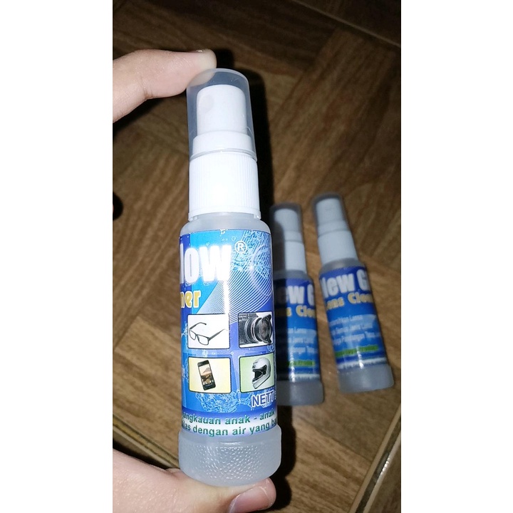 Lens Cleaner New Glow Clear Tech Cleartech Cairan Pembersih Lensa Kacamata / Air Pembersih Lensa Kaca Mata HP Serbaguna