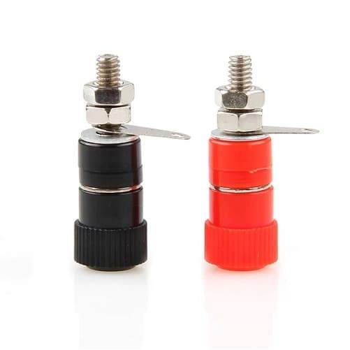 

ed401f Terminal Binding Post Banana Plug Jack Connector Merah Hitam Ba-77B Rg050R