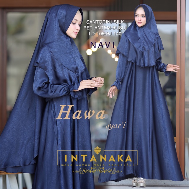 Hawa Syari Gamis syari murah konveksi produsen polos jumbo jubah umroh haji terbaik
