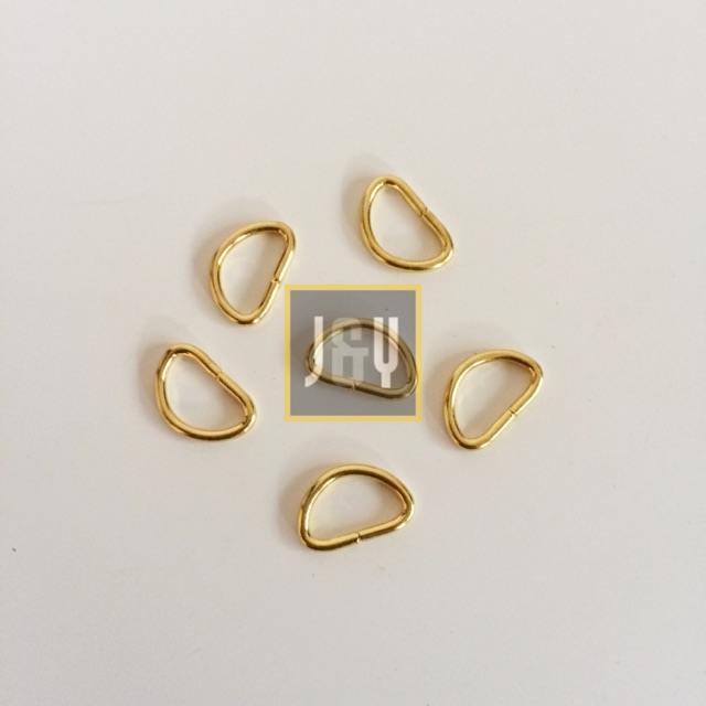 Ring D tas 1.0 cm gold