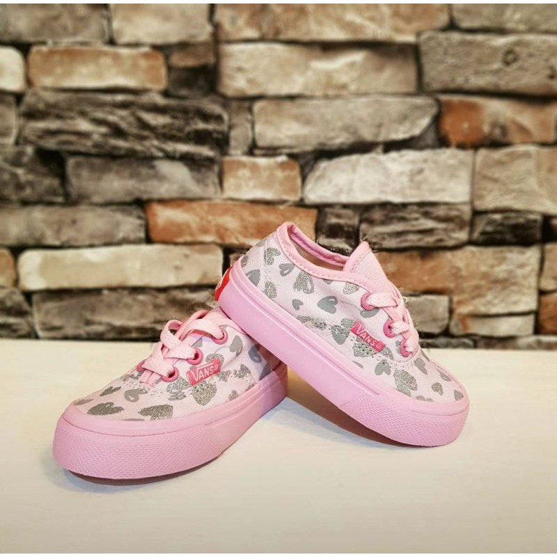 sepatu anak vans slip on tali perekat kids love 16-35