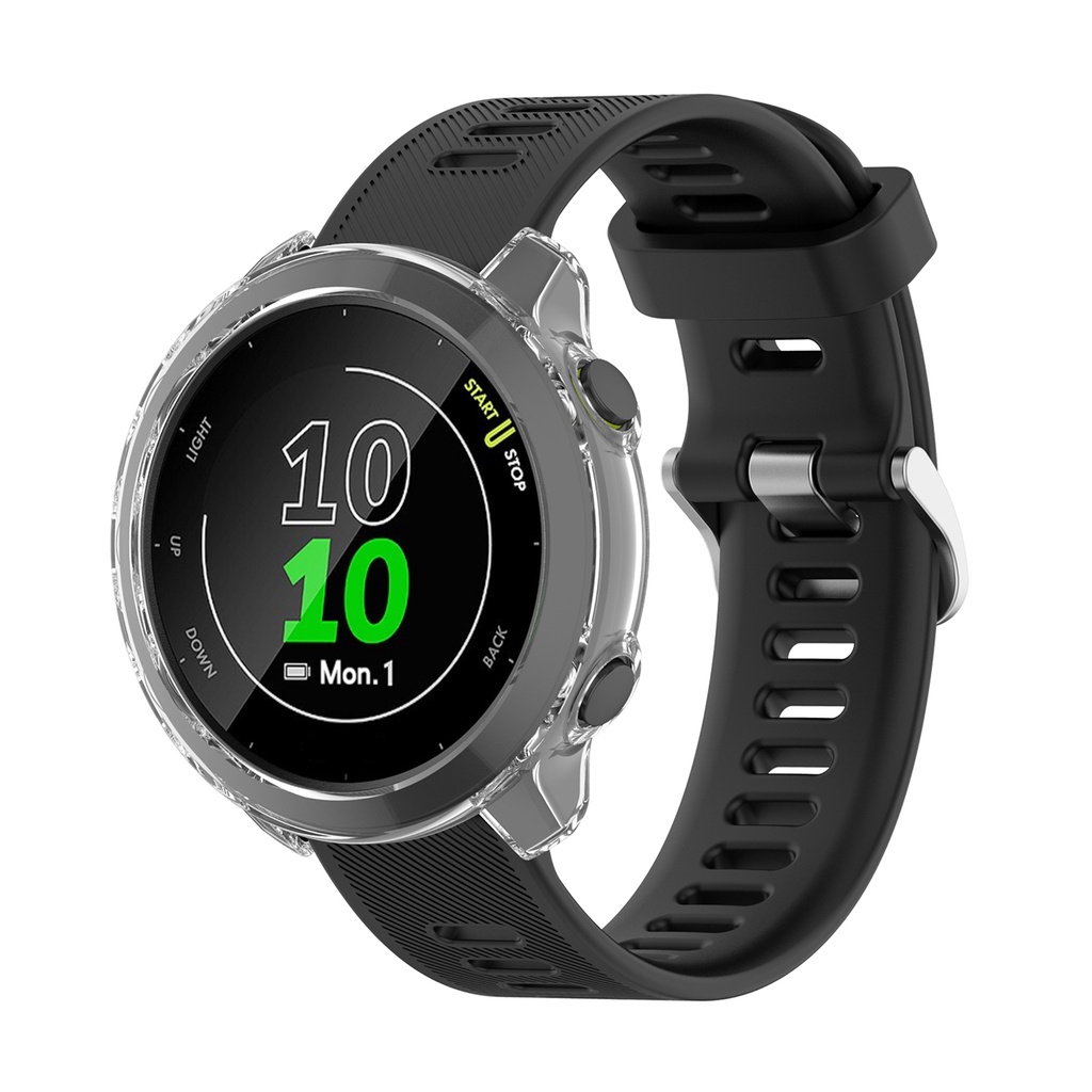 Casing Pelindung Layar Smartwatch Garmin Forerunner 55 Forerunner 158 Bahan Tpu Bumper