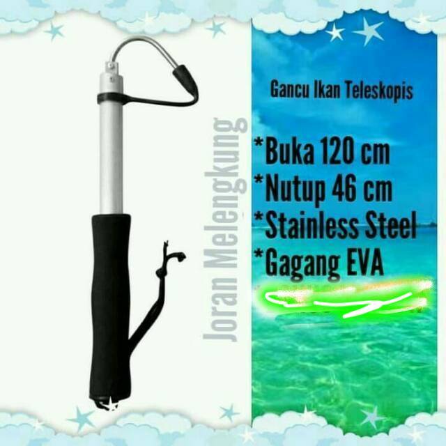 Gancu Kait Ikan Besar Mancing Laut Danau