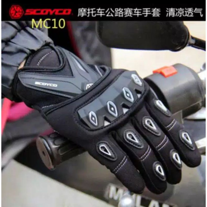 Gloves - Sarung Tangan SCOYCO Mc10 termurah motor glove Mc-10