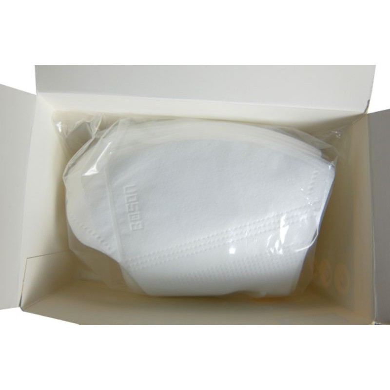 Boson Masker Duckbill 3Ply isi 20 Pcs - Premium Duckbill Mask - Putih