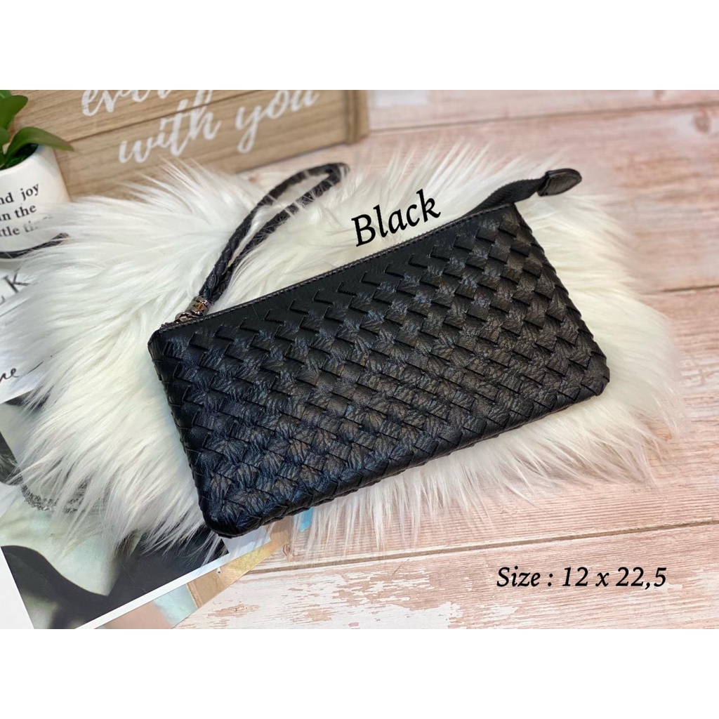 Tas Tangan Wanita Import / Tas Wanita Tenteng Bahan Anyaman