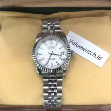 JAM TANGAN WANITA ROLEX DATEJUST OYSTER SILVER KW SUPER MIRROR AAA 1:1 MG 68